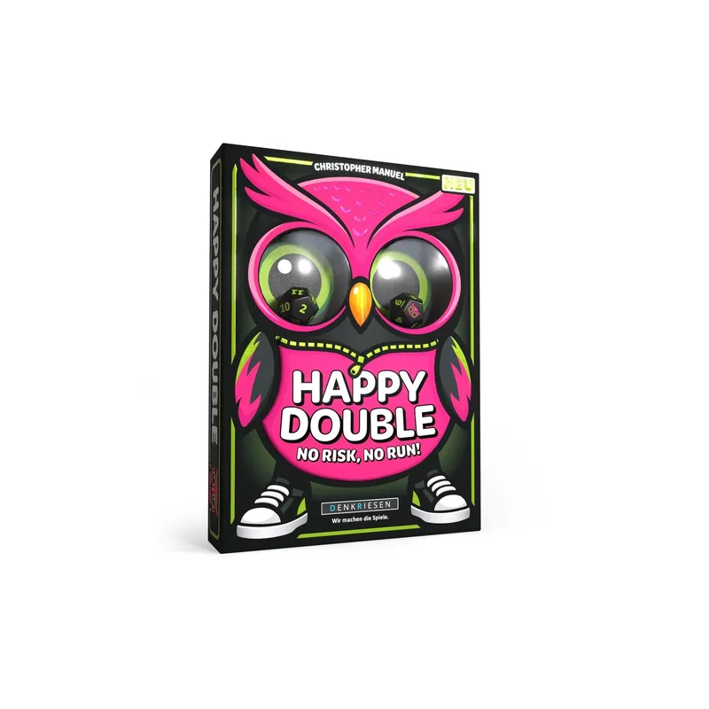 Denkriesen Familienspiel Happy Double – No Risk No Run! -DE