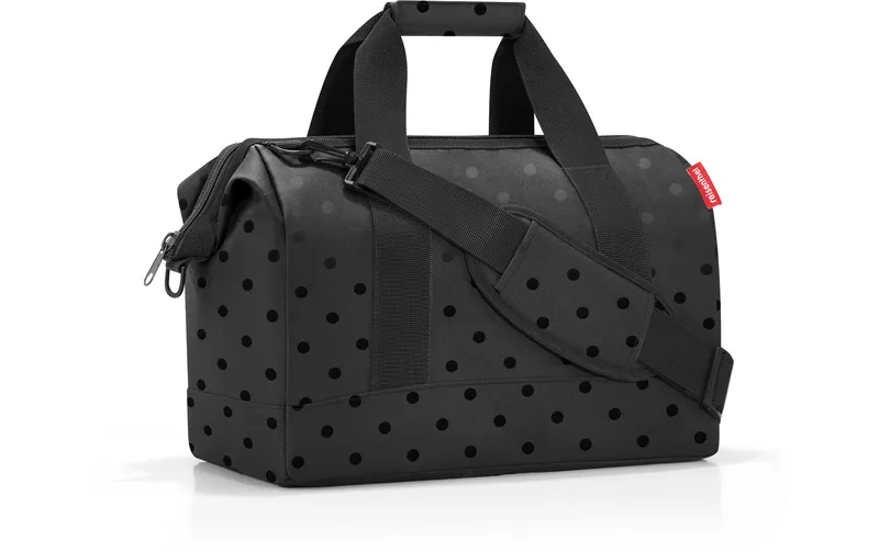 Reisenthel Umhängetasche Allrounder M Glossy Dots Black