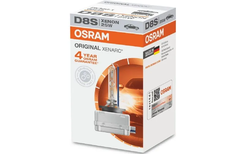 OSRAM Glühlampen D8S XENARC 25W PK32d-1 4500K PKW
