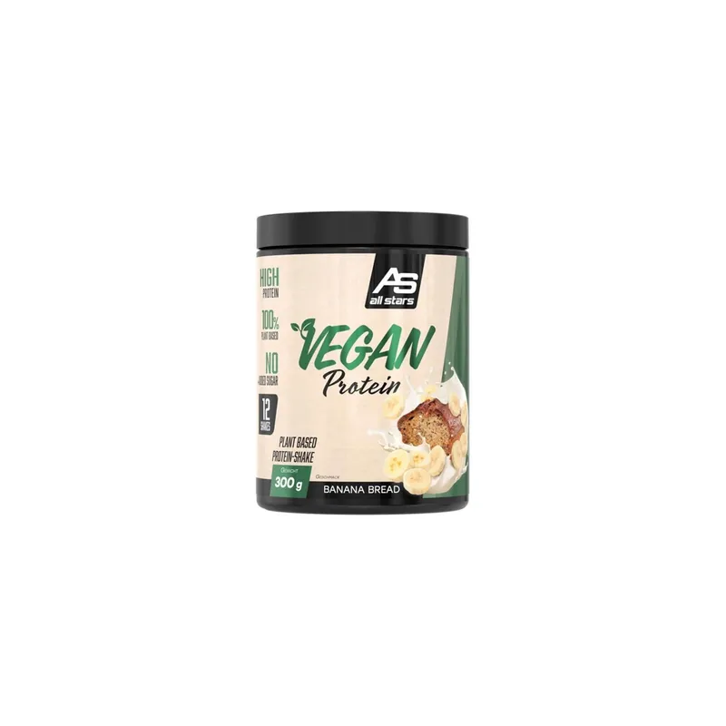 All Stars Pulver Vegan Protein Banane 300 g