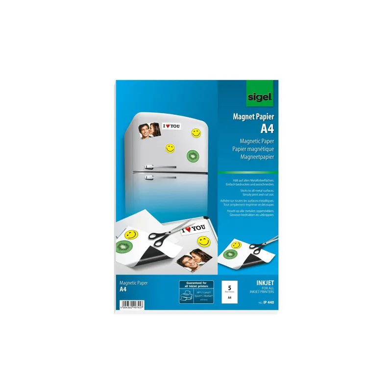 Sigel Magnetpapier white