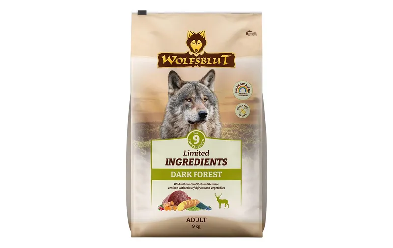 Wolfsblut Trockenfutter Adult Dark Forest 9 kg