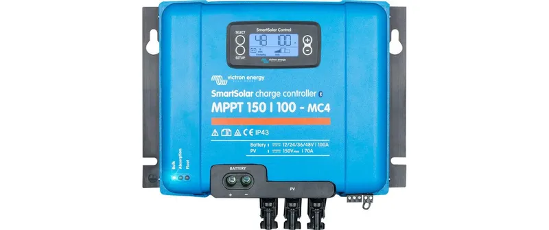 Victron Solarladeregler SmartSolar 150/100, 12-48 V 100A MC4 VE.Can