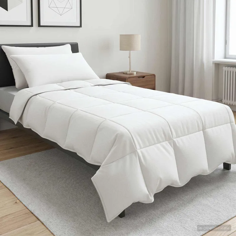 Duvet- und Kopfkissen-Set 3 stk. 155 x 220 cm Winter 1800 g/pc