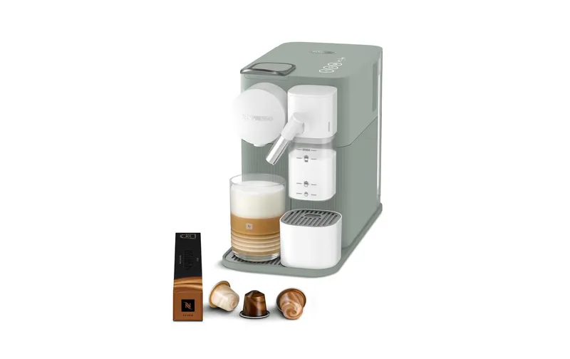 De'Longhi Kaffeemaschine Nespresso Lattissima One EN510.GR Dark Sage