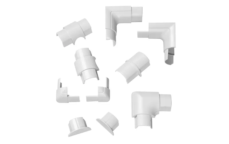 STEFFEN Zubehörset D-Line H30015 10 pièces, blanc
