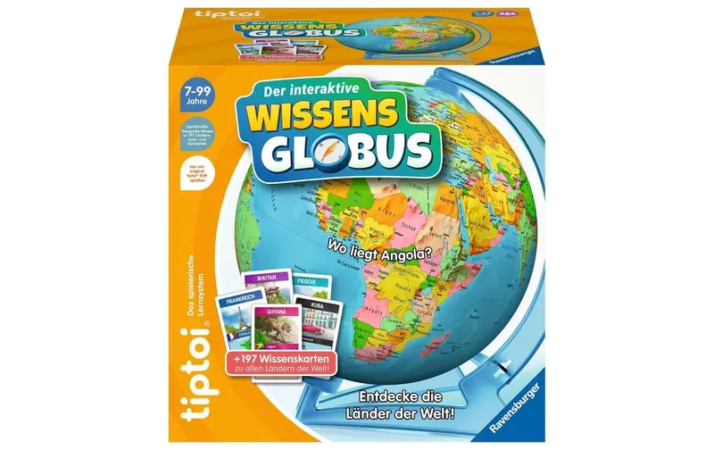 tiptoi Spiel il interaktive Wissens-Globus
