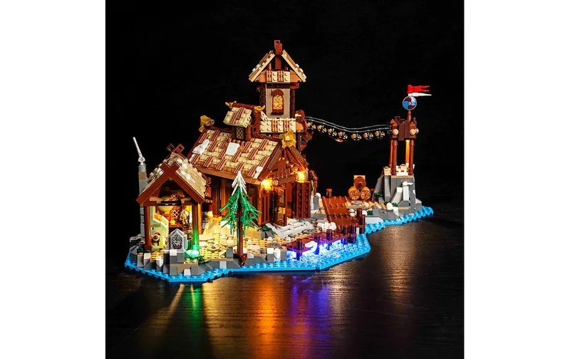 BrickBling LED-Licht-Set pour LEGO® Wikingerdorf (21343)