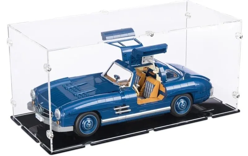 iDisplayit Acryl-Display Hot Wheels Mercedes-Benz avec schwarzem Boden