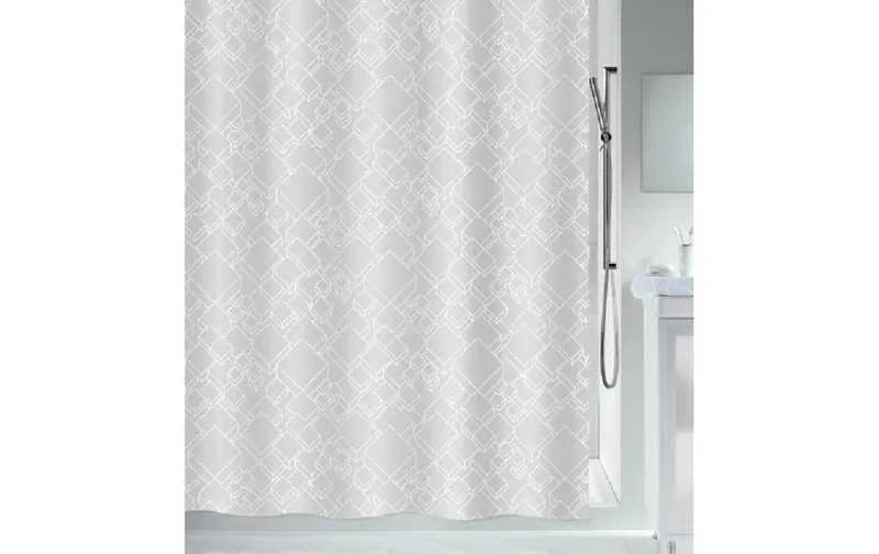 spirella Duschvorhang Peer 180 x 180 cm, white