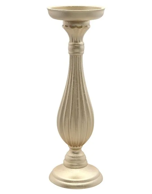 Bougeoir boix or 10.5x33.5 cm