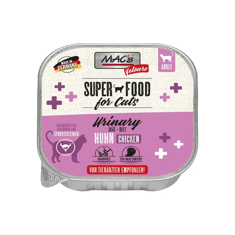 MAC's Vetcare Nassfutter Cat Urinary Huhn 100 g