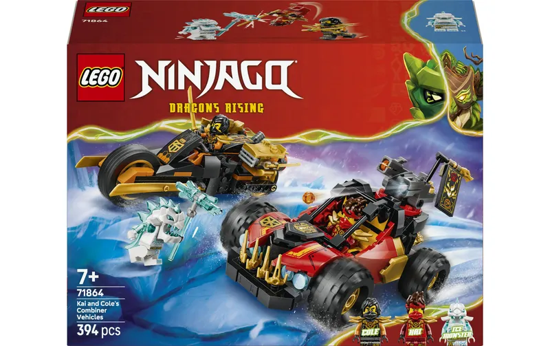 LEGO® Ninjago Kais and Coles Kombi-Flitzer 71864