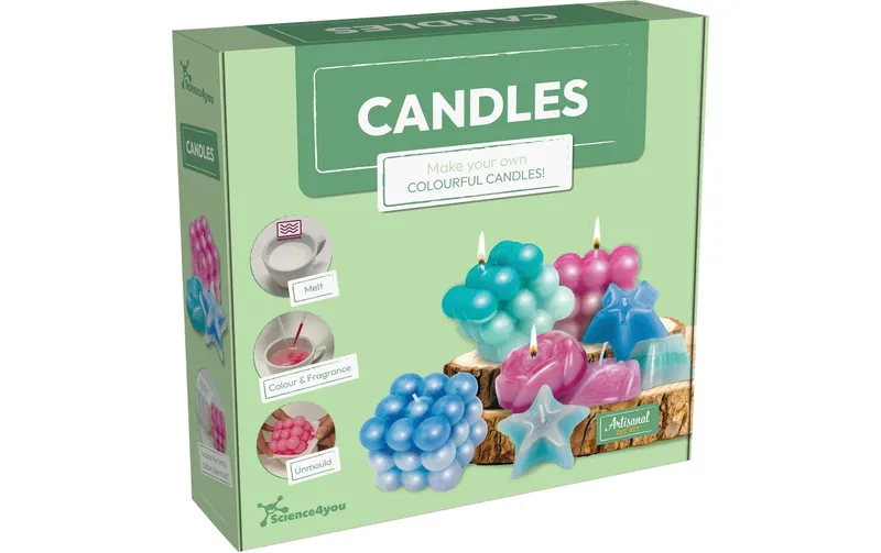 Science4you Experimentierkasten Candles Kit