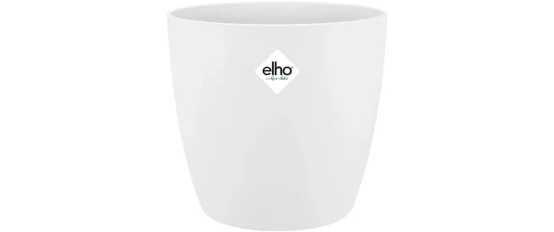 Elho Blumentopf Brussels rund 1.4 l, blanc