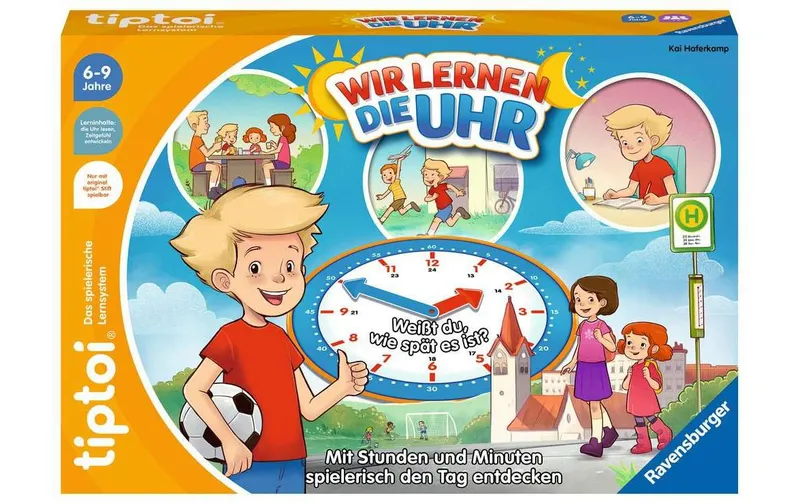 tiptoi Spiel Wir lernen la Uhr