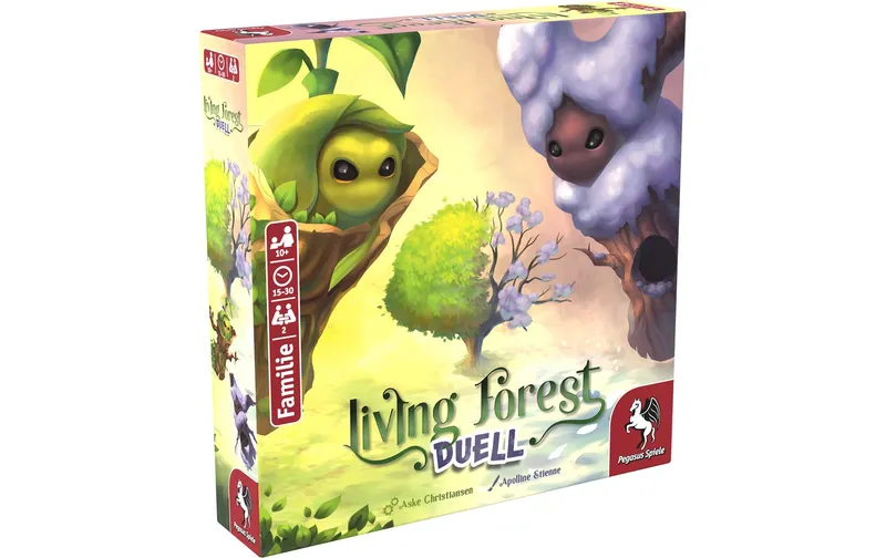 Pegasus Spiele Familienspiel Living Forest Duell -DE
