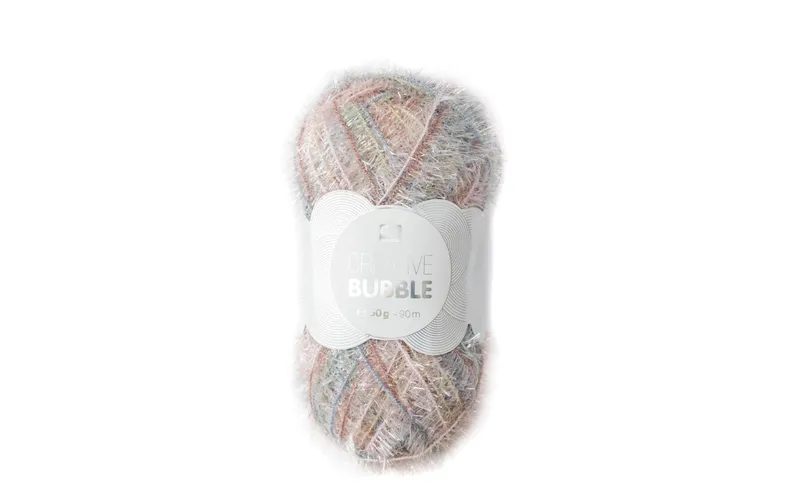 Rico Design Wolle Creative Bubble Print 50 g Rosa-Patina
