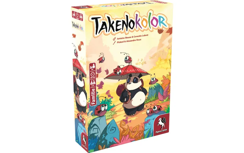 Pegasus Spiele Familienspiel Takenokolor -DE
