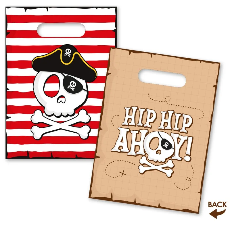 Geschenktüten Pirat Hip Hip