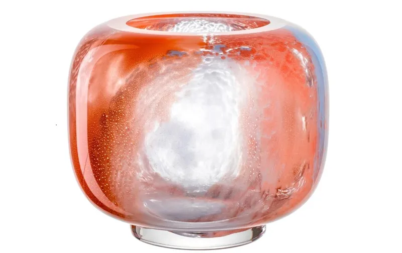 LEONARDO Vase Cipria Due 20 cm, bleu/Orange
