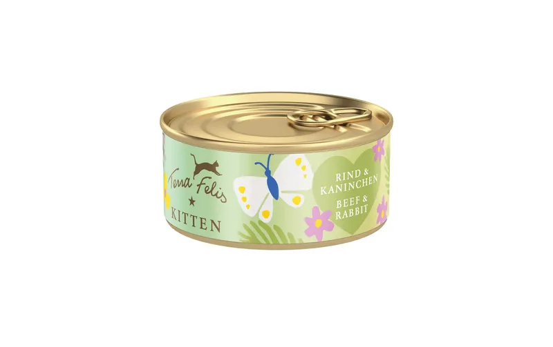 Terra Felis Nassfutter Kitten Rind & Kaninchen 70 g