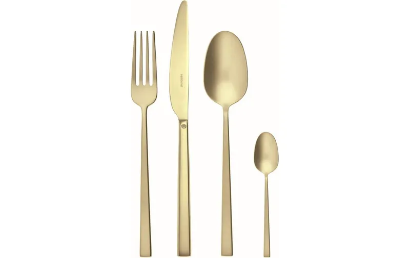 Sambonet Besteck-Set Rock 24-teilig, Champagner