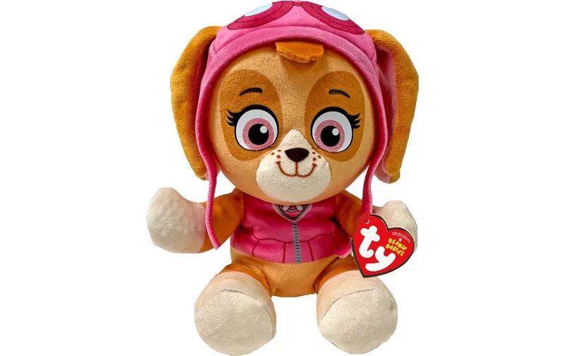 Ty Plüsch Paw Patrol Skye 20 cm, brun, Pink