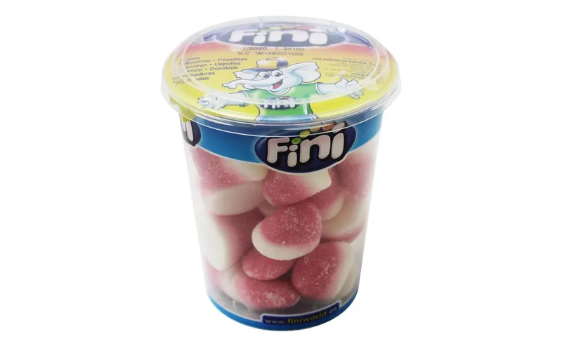 Fini Cup Kisses Strawberry 200 g