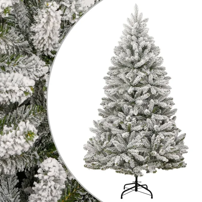 artificiale Weihnachtsbaum Klappbar Beschneit 300 cm