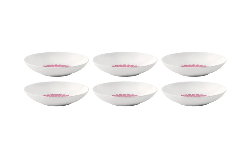 Villeroy & Boch Pastaschale Fleur 6 pieces, Rosa