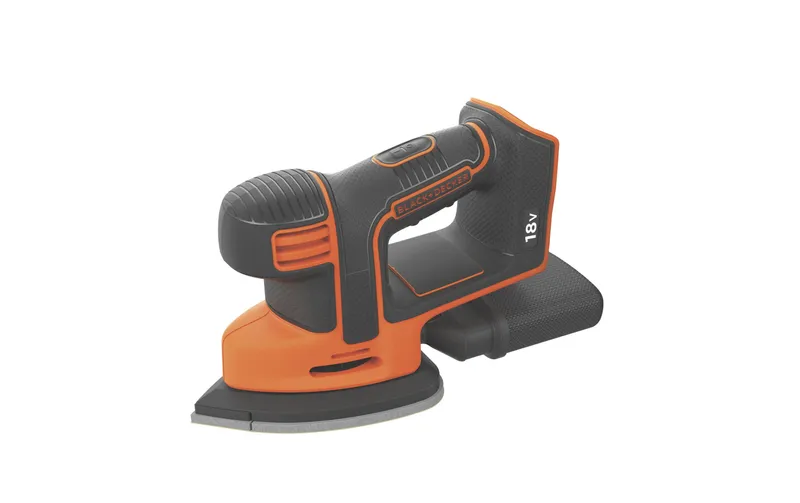 BLACK+DECKER Akku-Deltaschleifer Mouse BDCDS18N Solo 18 V