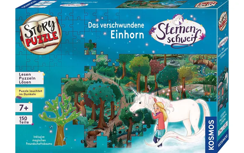 Kosmos Story-Puzzle: Sternenschweif – il verschwundene Einhorn