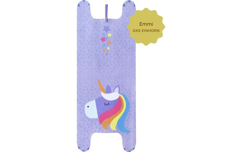 Tappeto da yoga Emmi l'unicorno in gomma naturale / microfibra, Viola