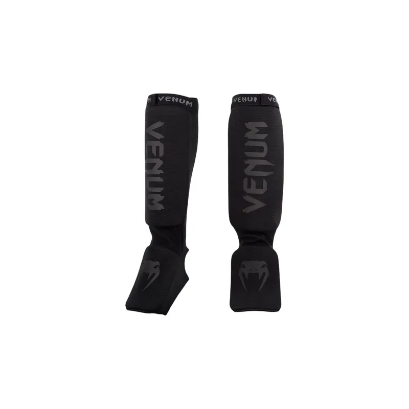 Venum Kontact Shin guards Schwarz, XS