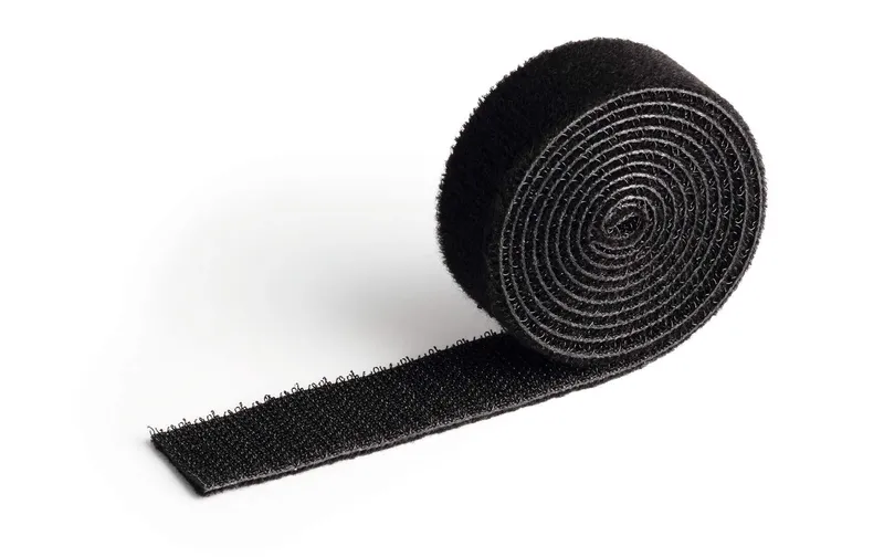 DURABLE Klettband-Rolle Cavoline Grip 20 mm x 1 m, nero