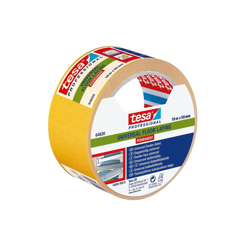 tesa Verlegeband Universal 50 mm x 25 m, Weiss