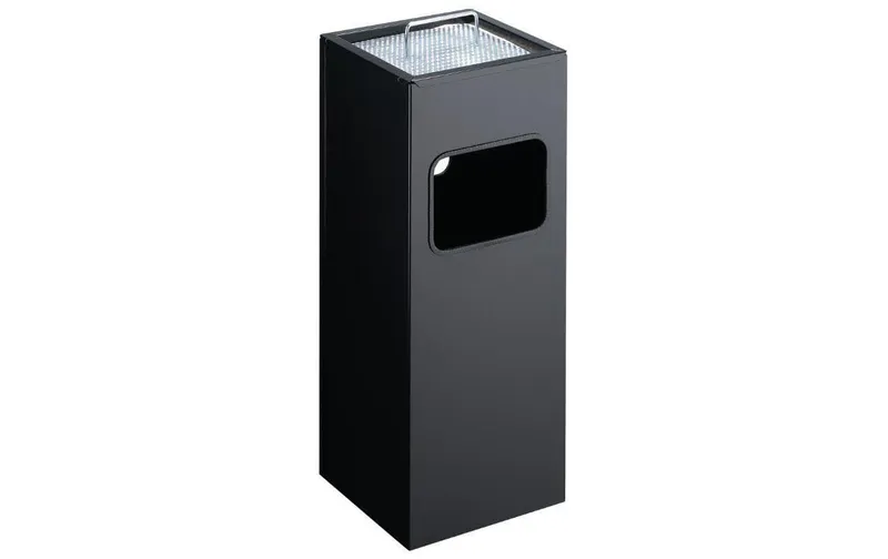 DURABLE Abfalleimer con Ascher 17 l, nero