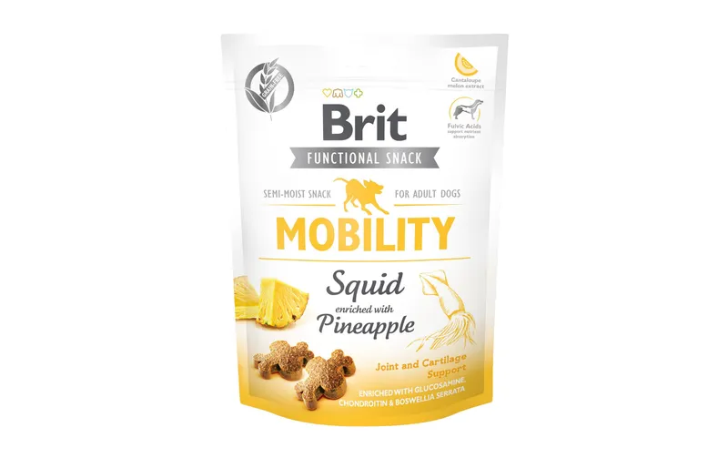 Brit Snack Dog Mobilty Tintenfisch, 150 g