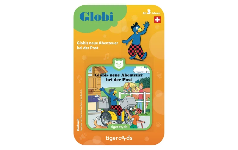 Tigermedia tigercard Globis neue Abenteuer bei il Post