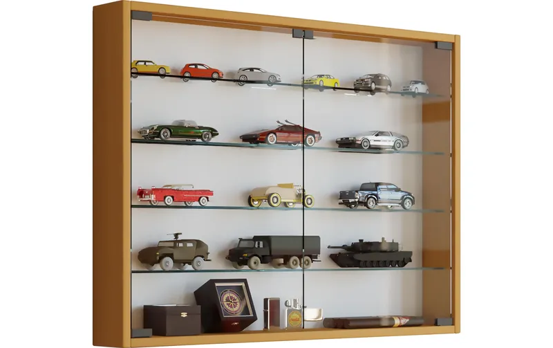 VCM Vitrine Mandosa L 80 x 60 cm, Buche