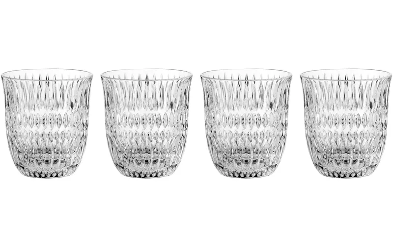Nachtmann Trinkglas Ethno 235 ml, 4 pièces, Klar