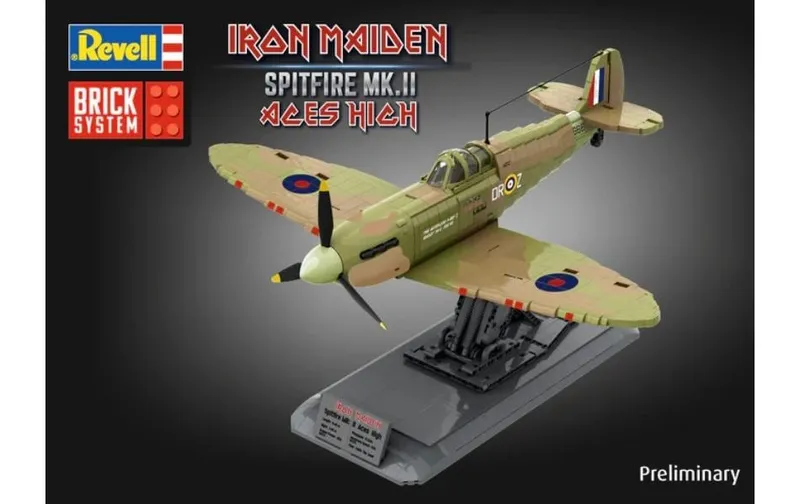 Revell Iron Maiden Spitfire MK.II Aces High – Brick System Set