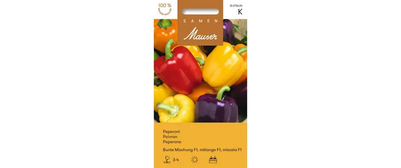 Samen Mauser Samen Peperoni Bunte Mischung Gemüsesamen Bunte Mischung F1