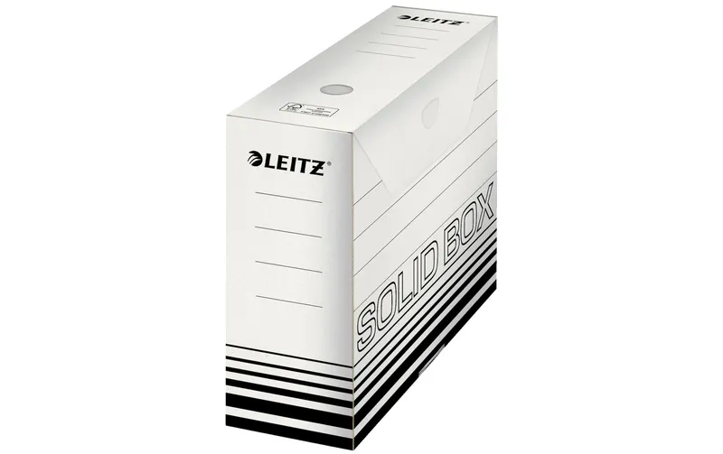 Leitz Archivschachtel Solid, 100 mm 10 pieces, black