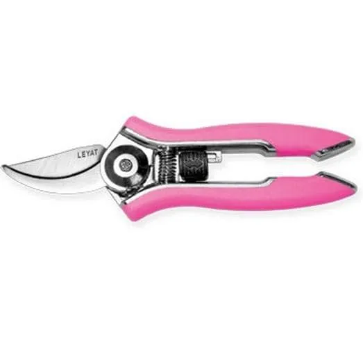 Samen Mauser Gartenschere Happy Line LEYAT mit gebogener Klinge, pink