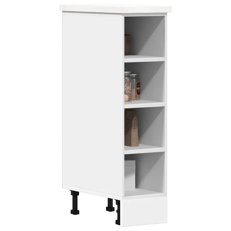 Unterschrank Riga Weiß 20x44,5x81,5 cm Holzwerkstoff