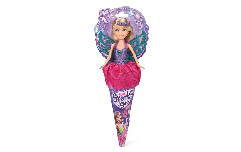 Zuru Sparkle Girlz Puppe Fee Feenprinzessin beweglich avec Flügeln