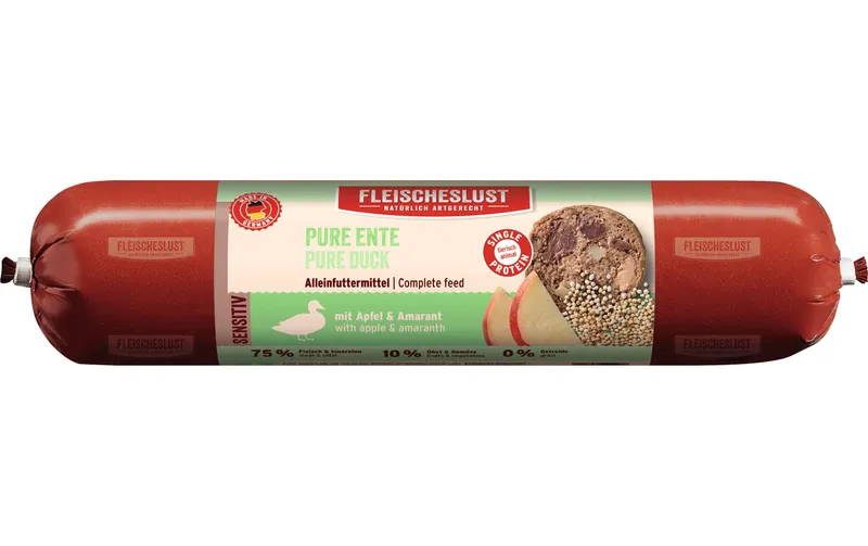 Fleischeslust Nassfutter Sensitiv Ente Pur, 400 g