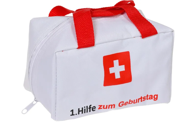 Trendcompany Scherzartikel Erste Hilfe Tasche au Geburtstag leer